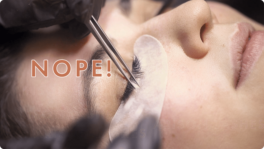 Nope! Don't Apply Lash Extensions on These Lashes!
