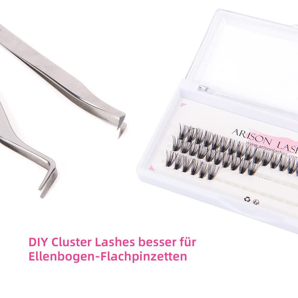 DIY Eyelash Extensions Cluster Lashes - 240 Clusters / 12 Rows