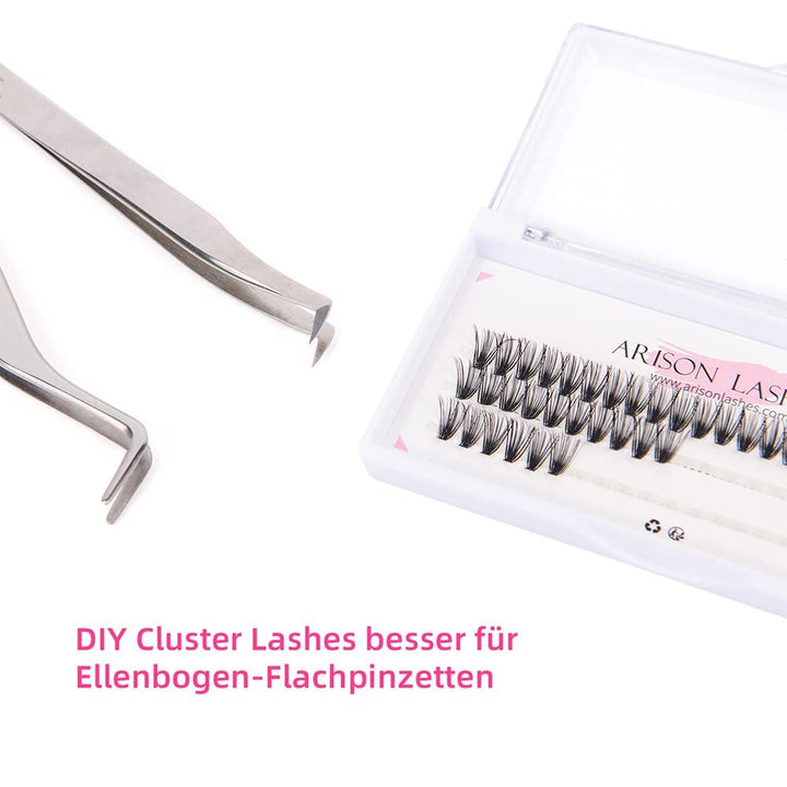 DIY Eyelash Extensions Cluster Lashes - 240 Clusters / 12 Rows