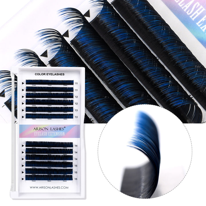 Ombre Colored Lashes