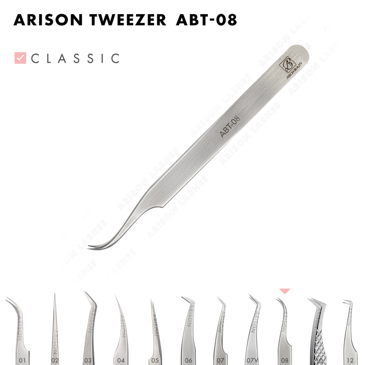 Soft-Curved Classic Tweezers | ABT-08