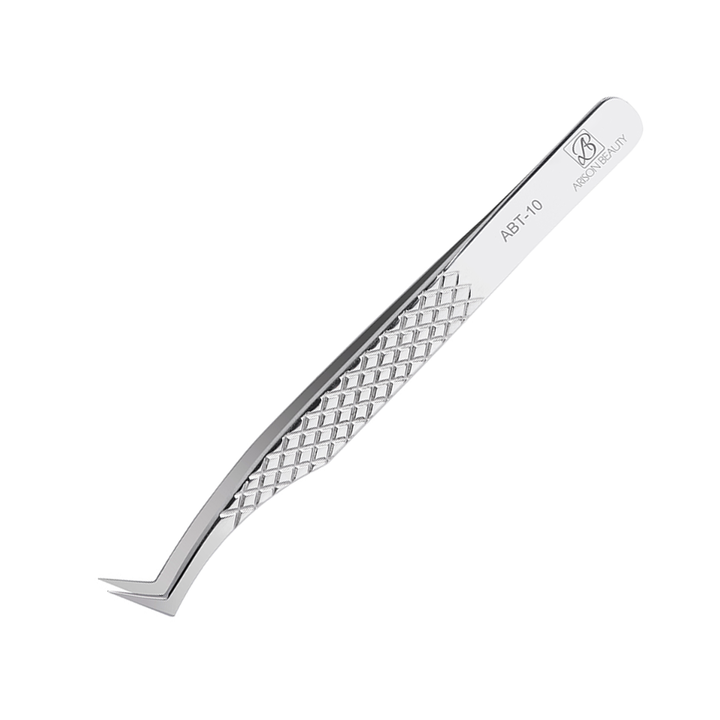 Boot Shape Mega Volume Tweezers With Diamond Grip | ABT-10
