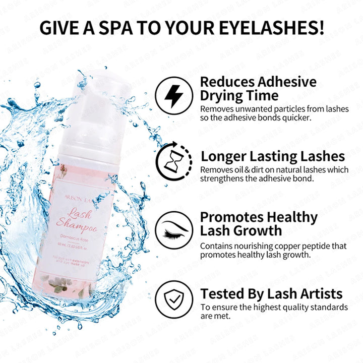 Eyelash Shampoo - 60mL, 14 New Scents
