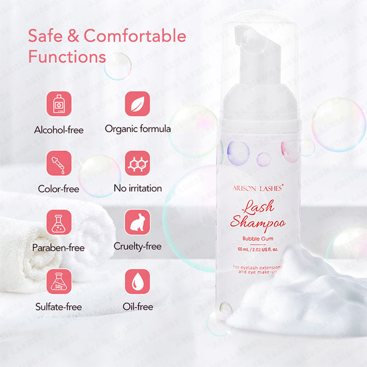 Eyelash Shampoo - 60mL, 14 New Scents
