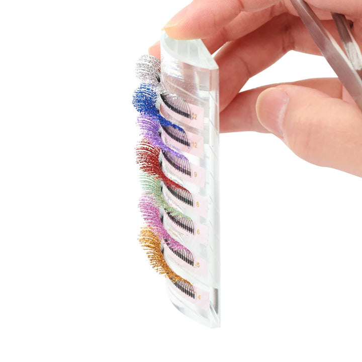 Glitter Eyelash Extensions - 0.15mm