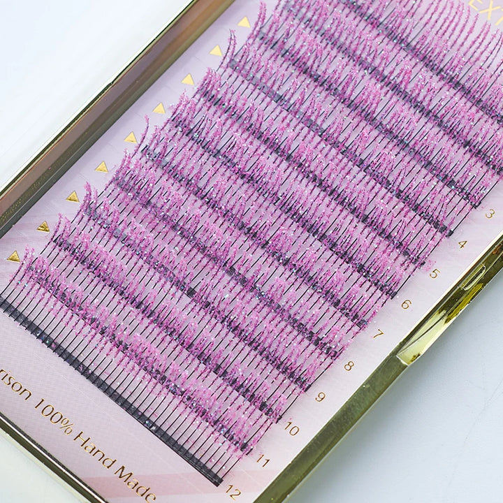 Glitter Eyelash Extensions - 0.15mm