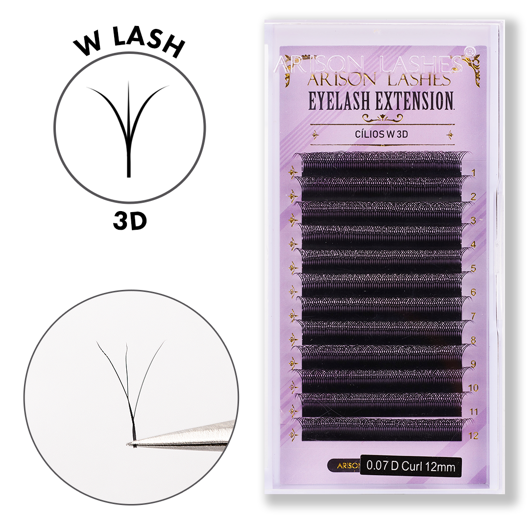 ARISON LASHES® W3D Lash Extensions Tray