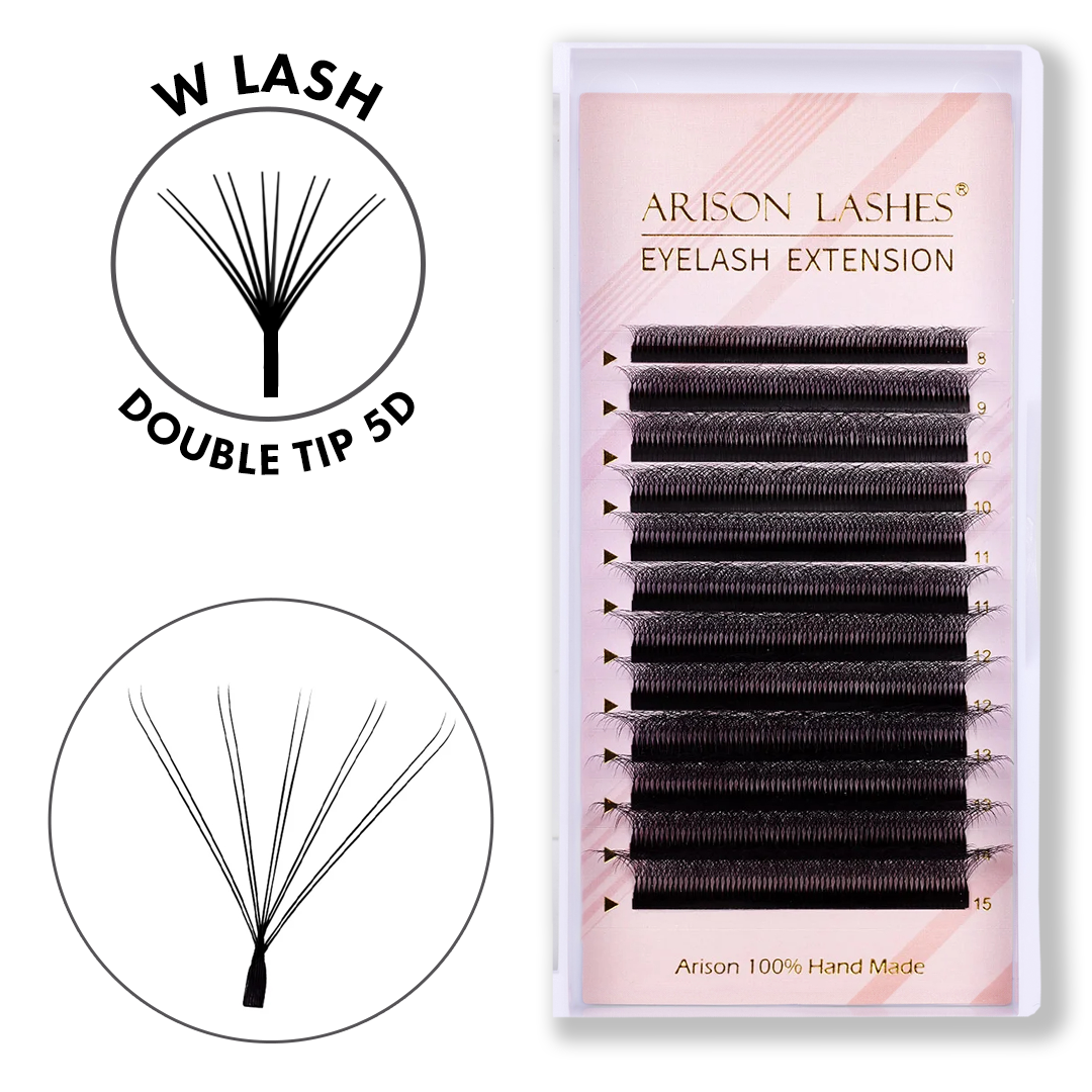 ARISON LASHES® Double Tip W5D Lash Extensions Tray