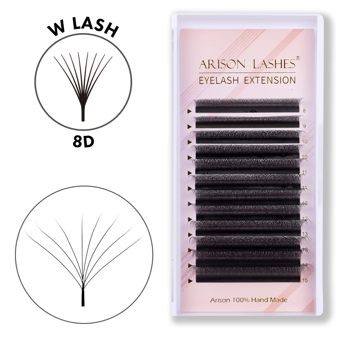 ARISON LASHES® W8D Lash Extensions Tray