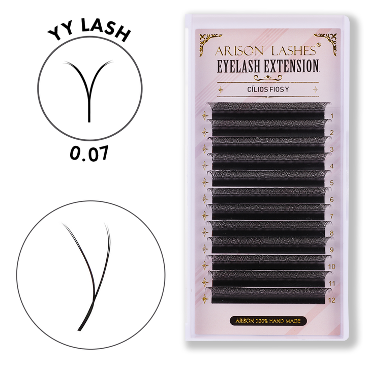 ARISON LASHES® YY Lash Extensions Tray