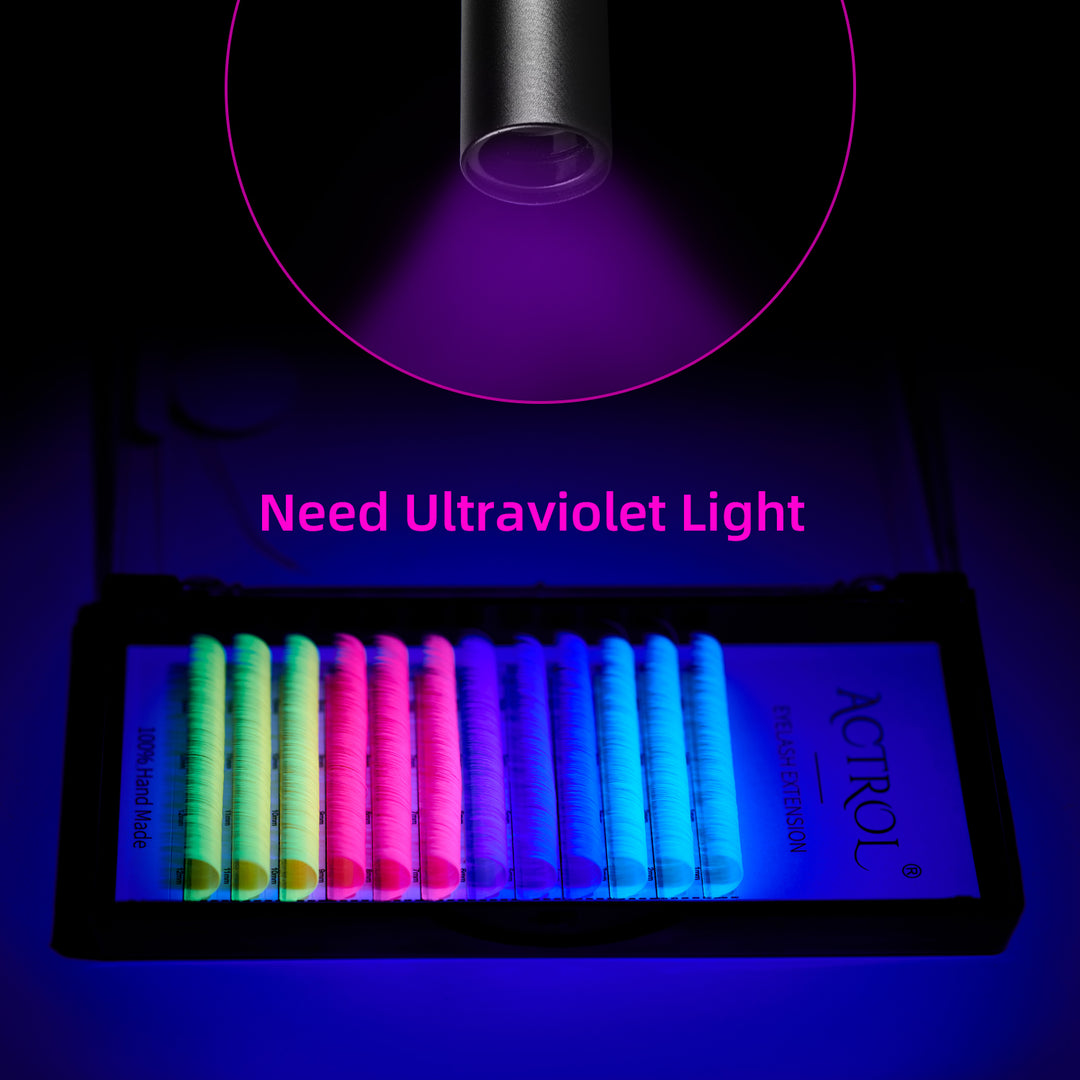 Neon UV Lashes- 0.07mm