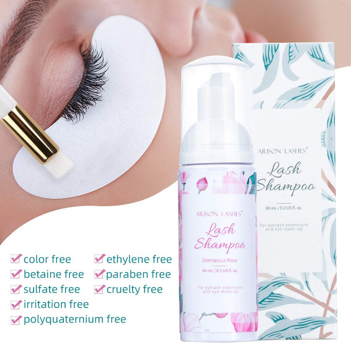 Lash Cleaner Shampoo - 60mL, No Fragrance