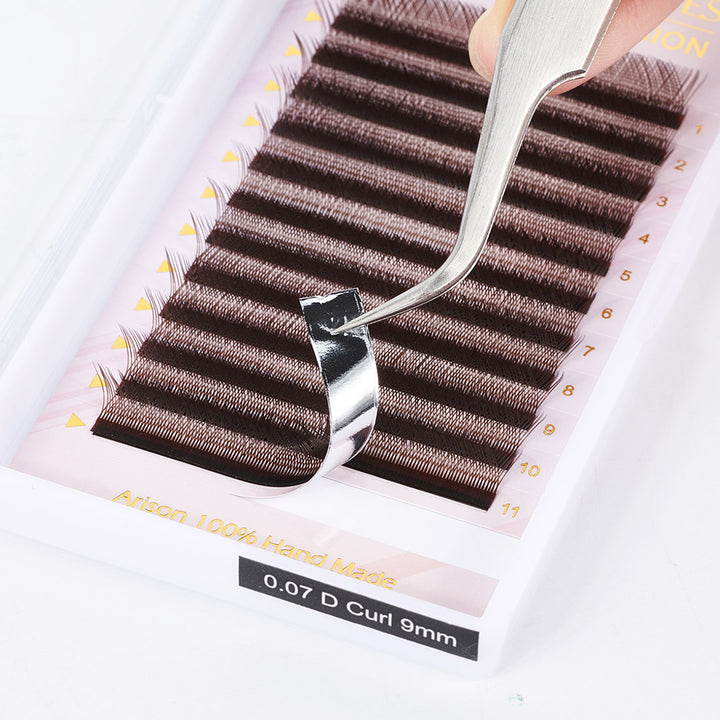 Brown YY Lashes - 0.07mm