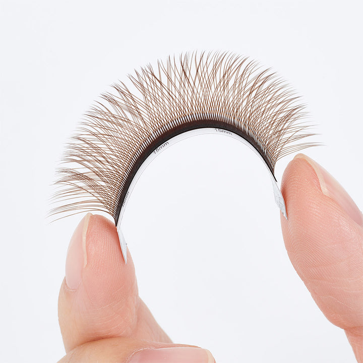 Brown YY Lashes - 0.07mm