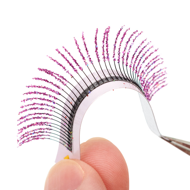 Glitter Eyelash Extensions - 0.15mm